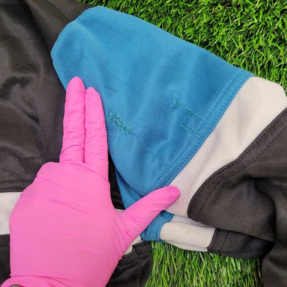 Vintage ADIDAS Beckenbauer Jacket Medium 21x23 Cropped Baggy - Picture 6 of 16